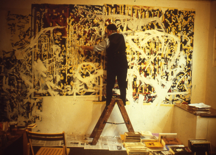 Dieter Roth, Malerei, Selbstorganisation, Buch Handlung Welt