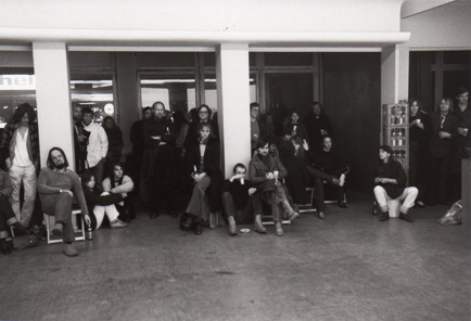 Dieter Roth, Lesung, Selbstorganisation, Buch Handlung Welt