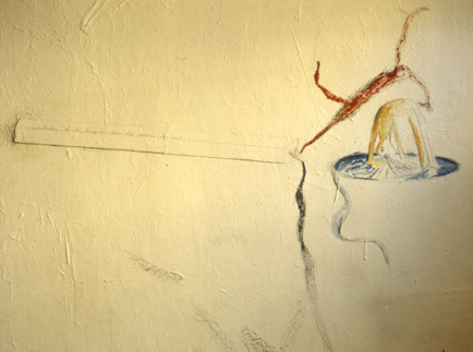 Walter Dahn, Jiri Georg Dokoupil, Wandmalerei, Mural, Kunst, Selbstorganisation,