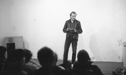 Uli Becker, Lesung, Buch Handlung Welt, Literatur, Selbstorganisation