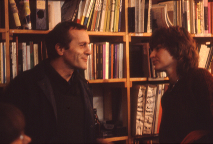 Hella Berent, Wandmalerei, Buch Handlung Welt, Hamburg