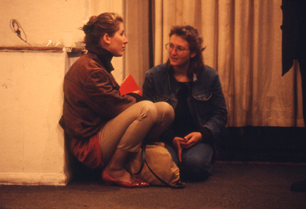 Hella Berent, Wandmalerei, Buch Handlung Welt, Hamburg