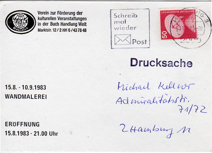 Kippenberger, Oehlen, Kunst, Selbstorganisation, Malerei, Wandbild, Mural