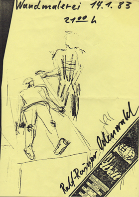 Kunst, Selbstorganisation, Wandmalerei, Mural, Vertrieb