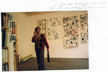 Uta Elliesen, Buch Handlung Welt, Wandarbeit, Zeichnungen