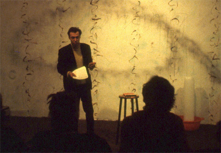 Hannes Hatje, Kunst, Selbstorganisation, Malerei, Wandbild, Lesung, Performance