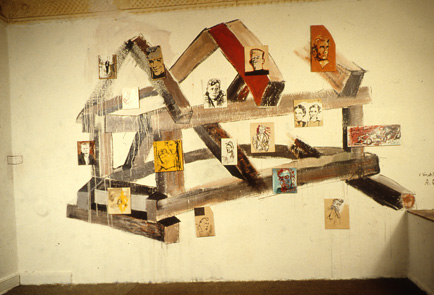 Kippenberger, Oehlen, Kunst, Selbstorganisation, Malerei, Wandbild, Mural