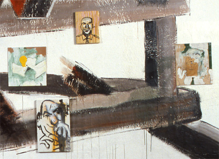 Martin Kippenberger, Albert Oehlen, Louis de Funès, Buch Handlung Welt