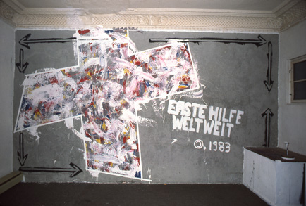 Kunst, Selbstorganisation, Malerei, Wandbild, Mural
