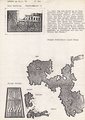 Kunst, Selbstorganisation, Literatur, Lesung, Vertrieb