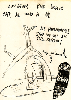 Walter Dahn, Jiri Georg Dokoupil, Wandmalerei, Mural, Kunst, Selbstorganisation,