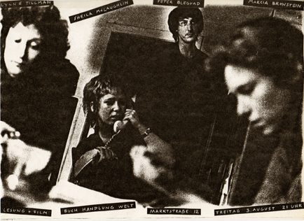 Kunst, Selbstorganisation, Literatur, Lesung, Film, Vertrieb