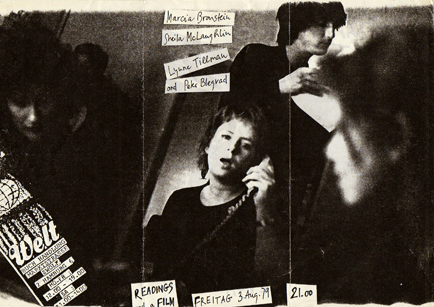 Kunst, Selbstorganisation, Literatur, Lesung, Film, Vertrieb