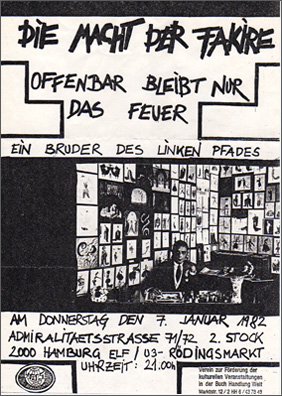 Kunst, Selbstorganisation, Aktion, Literatur, Lesung, Vertrieb, Hamburg