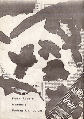 Kunst, Selbstorganisation, Wandarbeit, Malerei