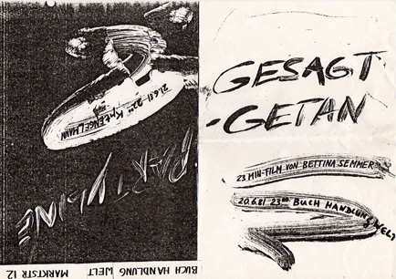 Kunst, Selbstorganisation, Film, Projektionen, Vertrieb