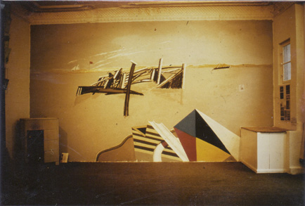 Kunst, Selbstorganisation, Wandarbeit, Malerei