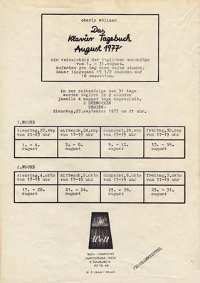 Kunst, Selbstorganisation, Musik, Literatur, Lesung, Vertrieb