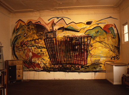 Kunst, Selbstorganisation, Wandarbeit, Malerei