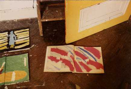 Hilka Nordhausen, Übermalung, Der Stern, Konzeptkunst, Malerei