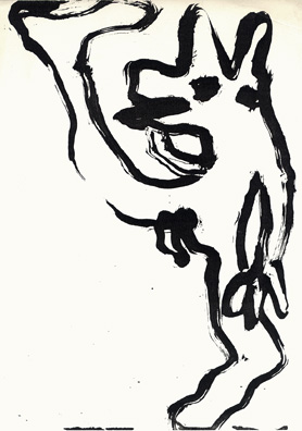 Kunst, Konzeptkunst, Papier, Tempera, Malerei, Hund, Sex