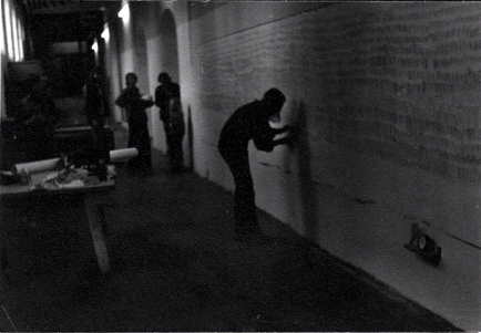 Hilka Nordhausen, Konzeptkunst, Zeichnung, Zeit, Untersuchungen zum Zeichenvorga