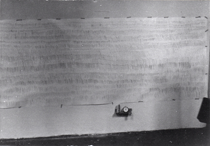 Hilka Nordhausen, Konzeptkunst, Zeichnung, Zeit, Untersuchungen zum Zeichenvorga