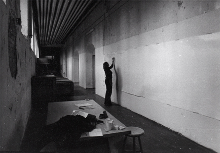 Hilka Nordhausen, Konzeptkunst, Zeichnung, Zeit, Untersuchungen zum Zeichenvorga