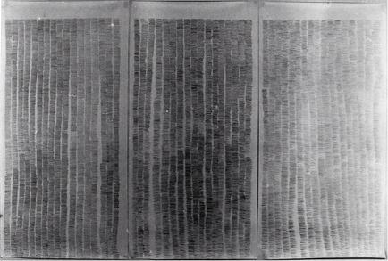 Hilka Nordhausen, Konzeptkunst, Zeichnung, Zeit, Untersuchungen zum Zeichenvorga