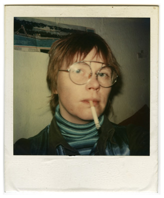 Hilka Nordhausen, Selbstportrait, Polaroid