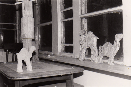 Hilka Nordhausen, Kunst, Treffen, Atelier, Kamele
