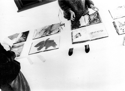 Hilka Nordhausen, Elsbeth Arlt, Übermalungen, Ausstellung, Hamburg, 1980