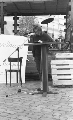 Hilka Nordhausen, Lesung, Straßenfest, Karolinenviertel, Hamburg