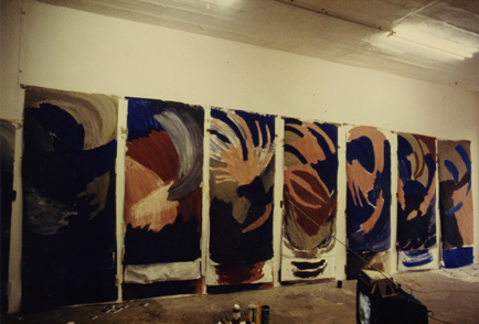 Hilka Nordhausen, Malerei, Atelier