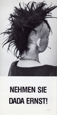 Kunstmuseum Düsseldorf, Nehmen Sie DADA ernst, Hilka Nordhausen, Lesung