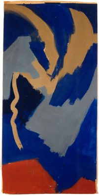 Hilka Nordhausen, Kunst, Malerei, Packpapier