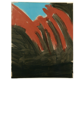 Hilka Nordhausen, Kunst, Malerei, Packpapier, "Tiempo circular", Mexico