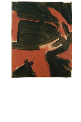 Hilka Nordhausen, Kunst, Malerei, Packpapier, "Tiempo circular", Mexico