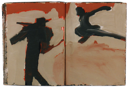 Hilka Nordhausen, Übermalung, Der Stern, Konzeptkunst, Malerei