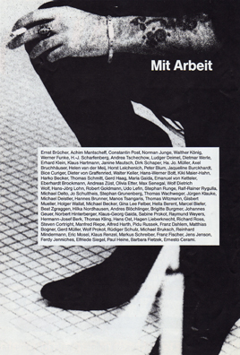 QUASAR, Künstlerzeitschrift, Hilka Nordhausen, Galerie Ha.Jo.Müller, Köln, 1988