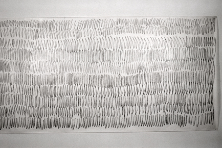 Kunst, Konzeptkunst, Zeichnung, Zeit, Untersuchungen zum Zeichenvorgang