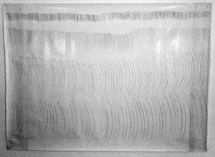 Hilka Nordhausen, Konzeptkunst, Untersuchungen zum Zeichenvorgang