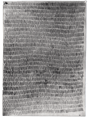 Kunst, Konzeptkunst, Zeichnung, Zeit, Untersuchungen zum Zeichenvorgang