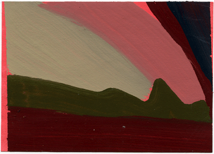 Kunst, Malerei, abstrakt, Konzept, Karteikarte, Hilka, Köln