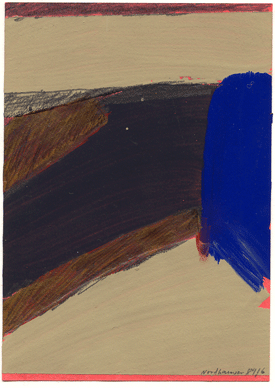 Kunst, Malerei, abstrakt, Konzept, Karteikarte, Hilka, Köln