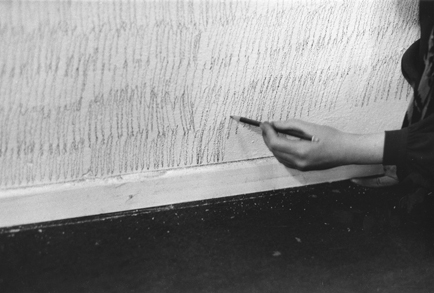 Wandzeichnung, Kunst, Konzeptkunst, Zeichnung, Aktion